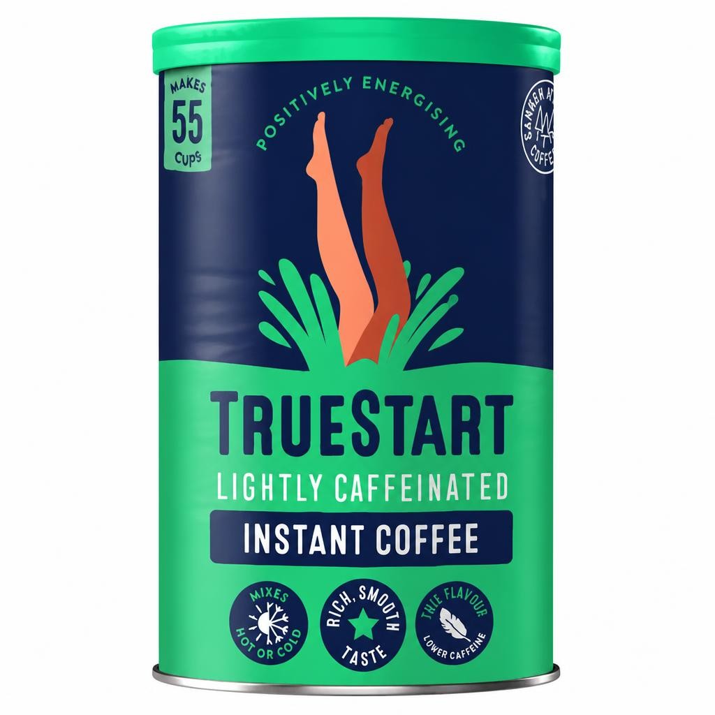 TrueStart Lightly Caffeinated Instant Coffee 100g