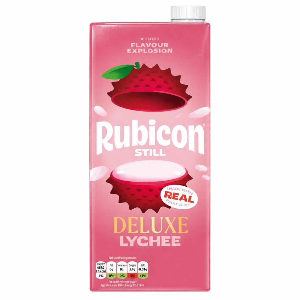 Rubicon Still Deluxe Lychee Juice Drink Carton 1L