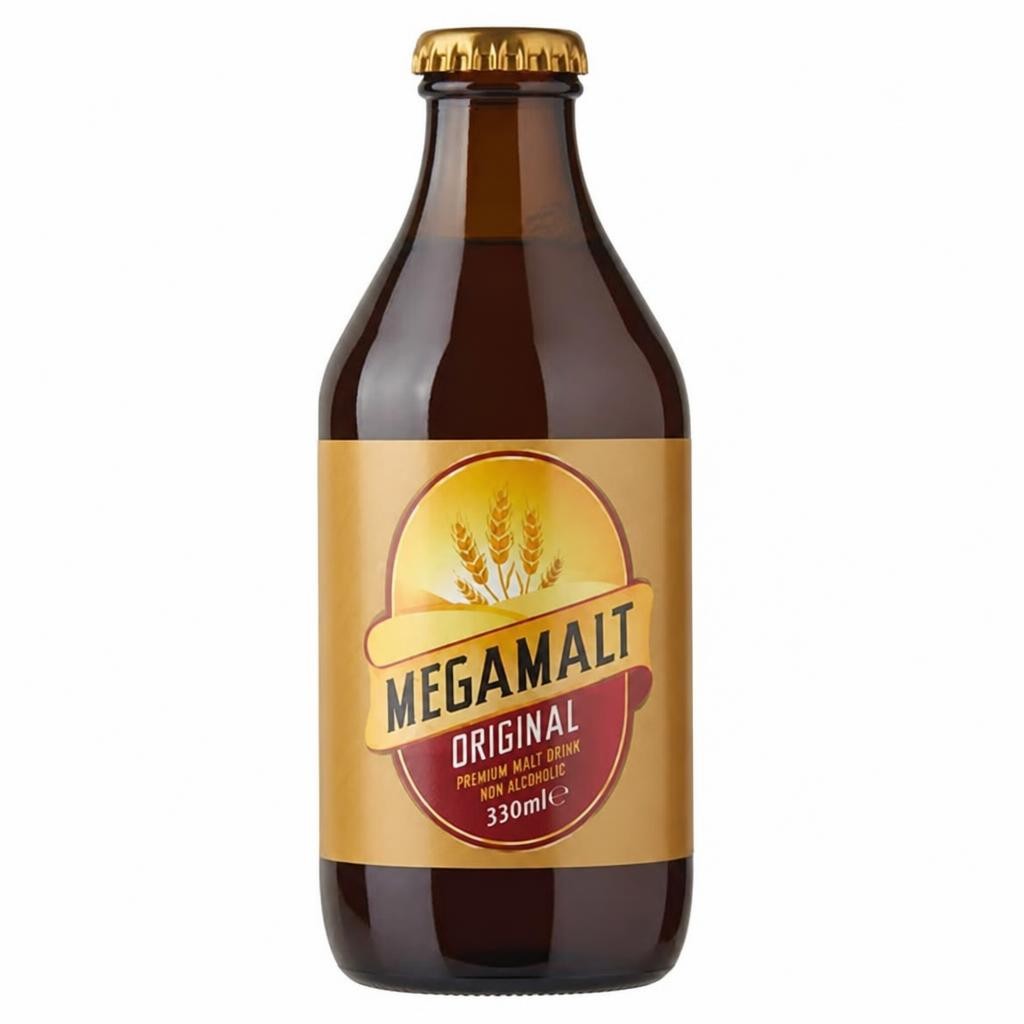 Megamalt Original Premium Malt Drink Non Alcoholic 330ml