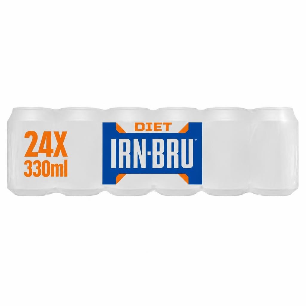 IRN-BRU DIET IRN-BRU Soft Drink Can Multipack 24x330ml