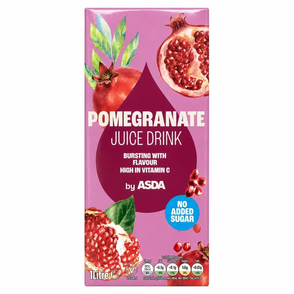 ASDA Pomegranate Juice Drink 1 Litre