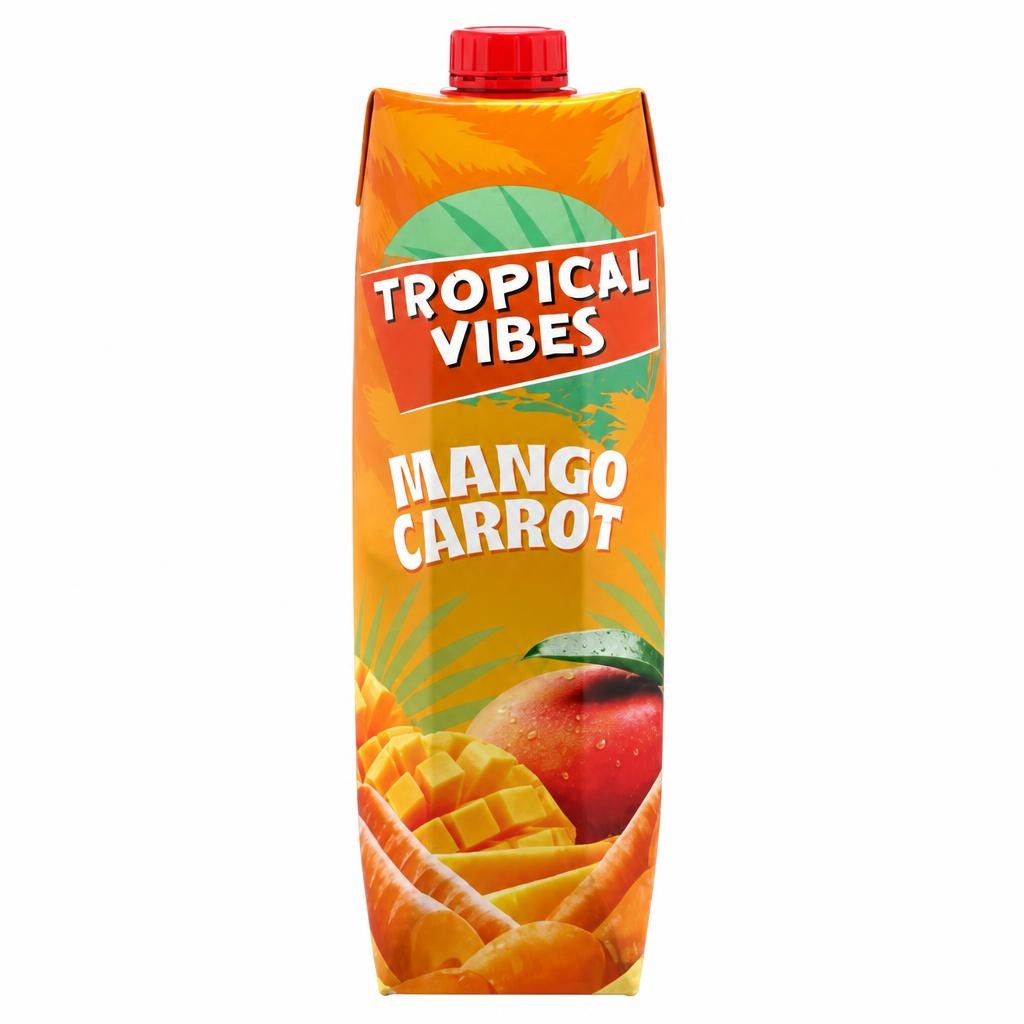 Tropical Vibes Mango + Carrot 1L