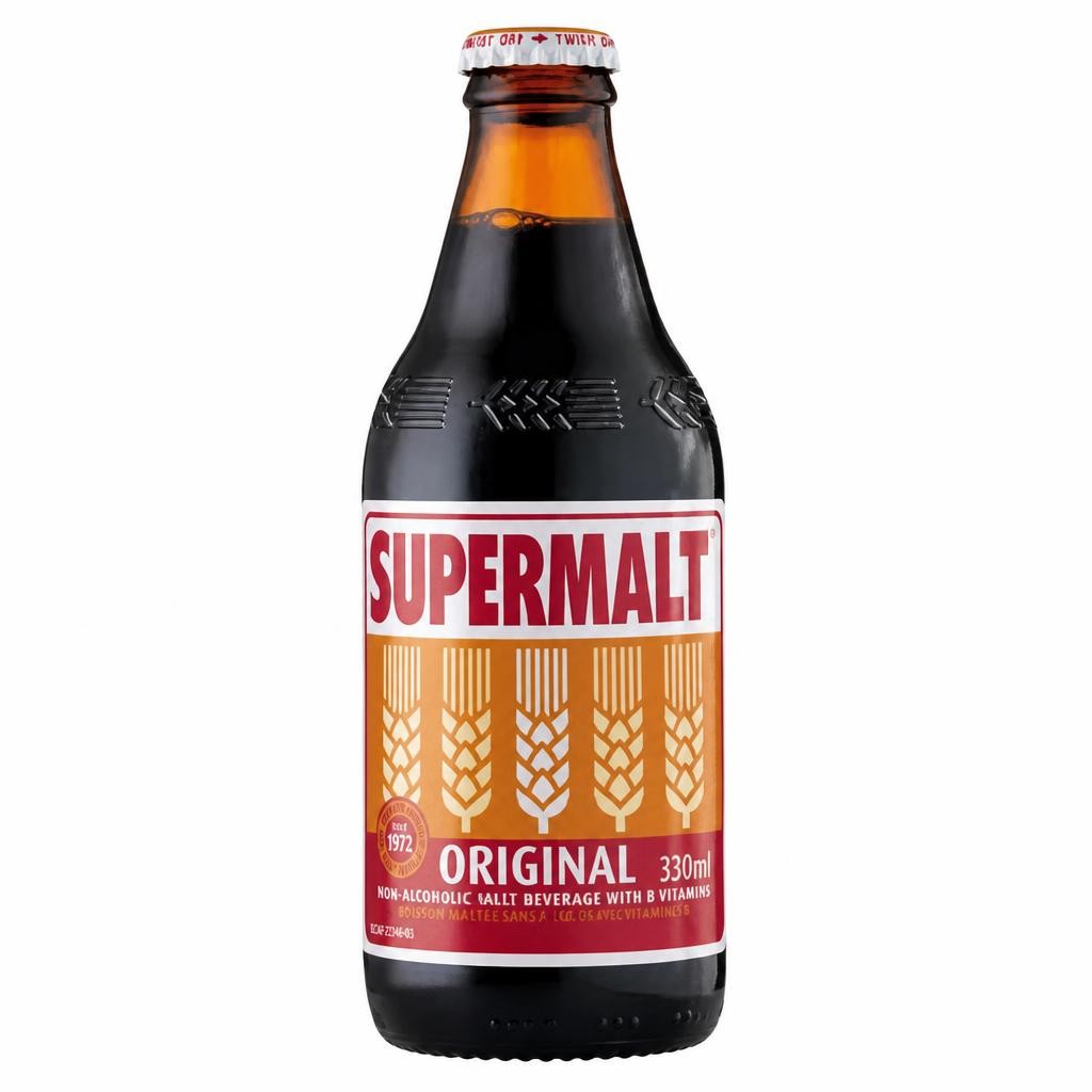 Supermalt Original Non-Alcoholic Malt Beverage with B Vitamins 330ml