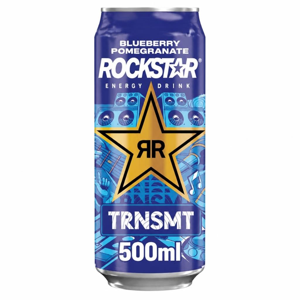 Rockstar Energy Drink Blueberry Pomegranate 500ml