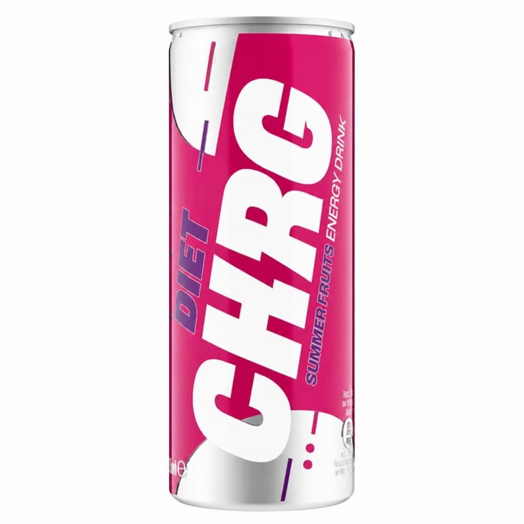 ASDA Charg Diet Summer Fruits Energy Drink 250ml