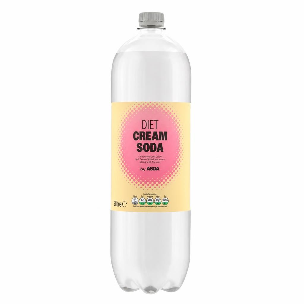 ASDA Diet Cream Soda 2 Litres