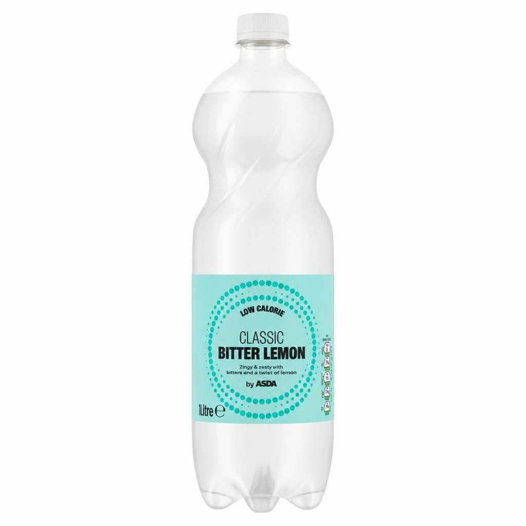 ASDA Low Calorie Classic Bitter Lemon 1 Litre