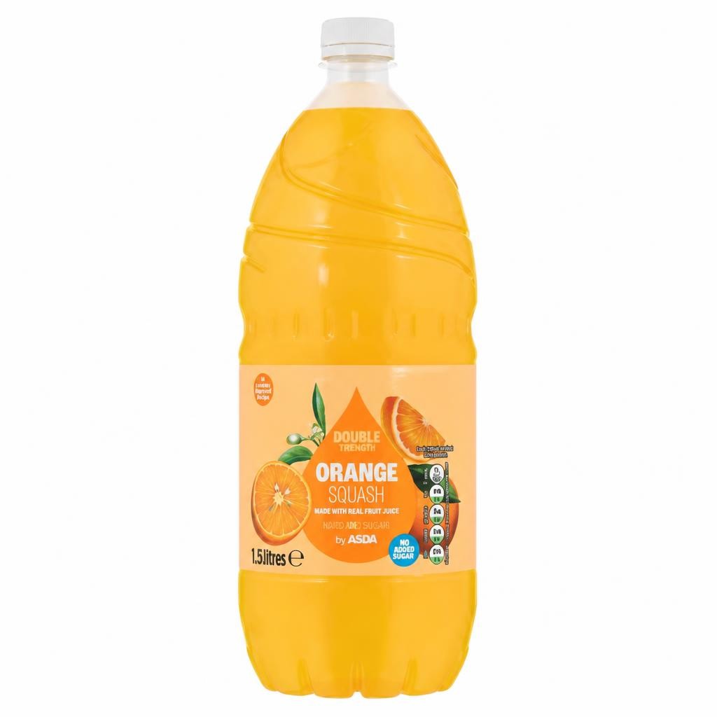 ASDA Orange Squash 1.5 Litres