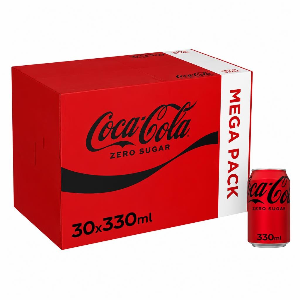Coca-Cola Zero Sugar 30 x 330ml Cans