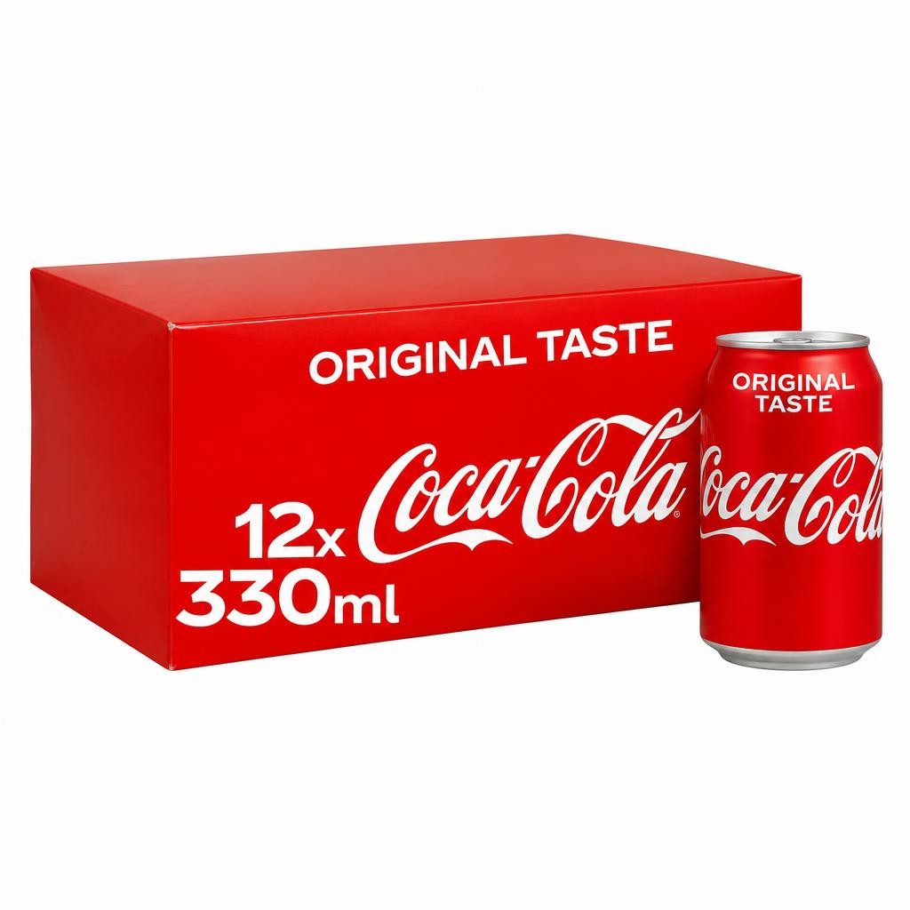 Coca-Cola Original Taste 12 x 330ml