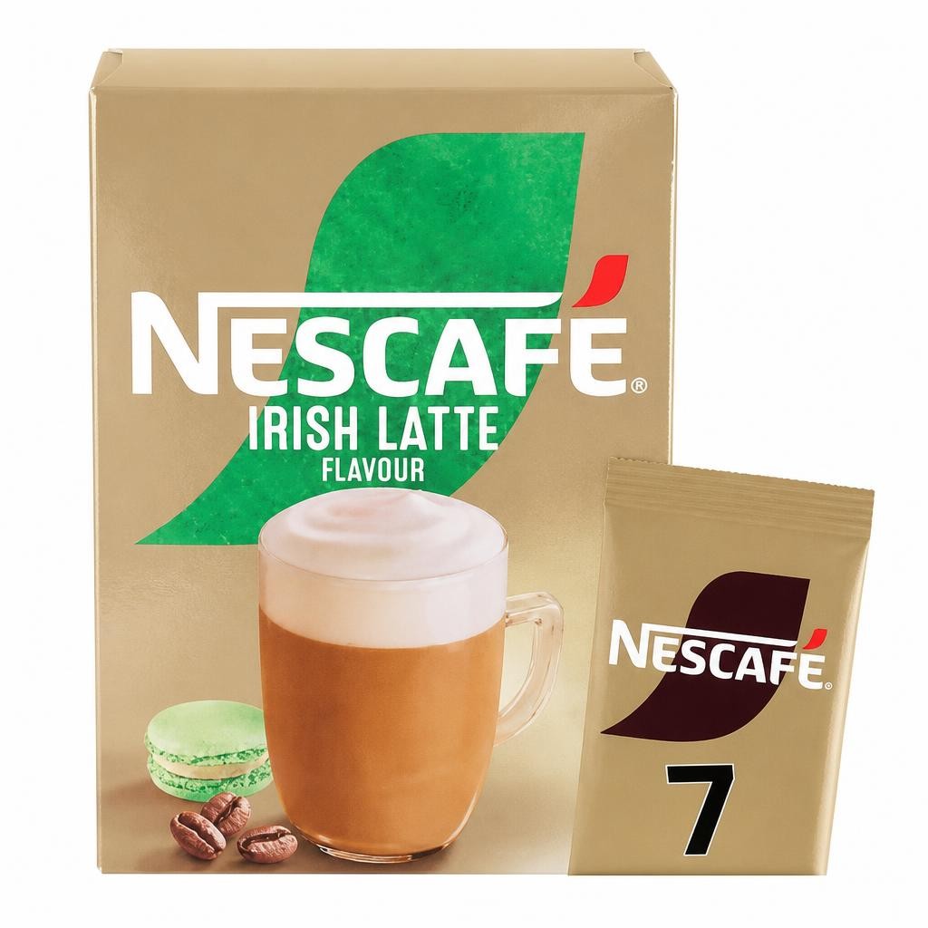 Nescafé Nescafe Irish Latte Instant Coffee 7 x 19.8g Sachets