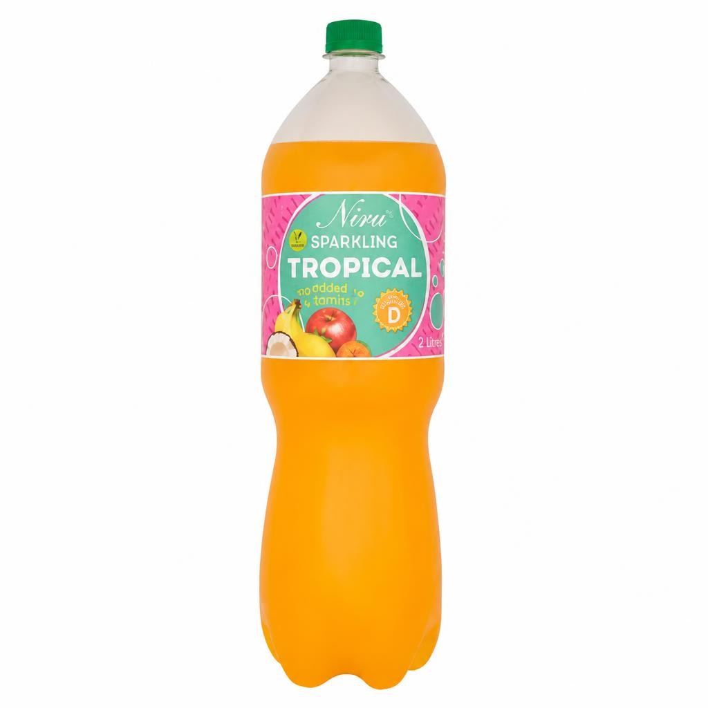 Niru Sparkling Tropical 2 Litre