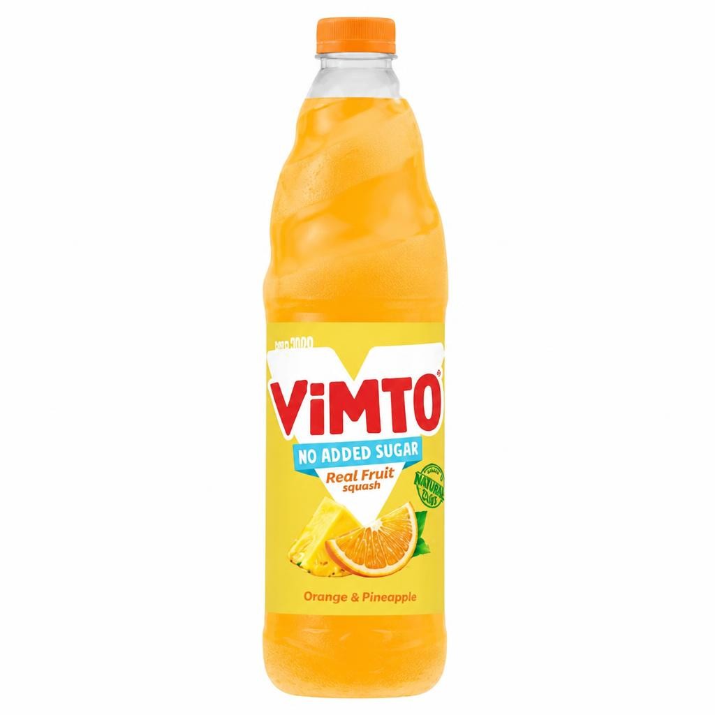 Vimto Real Fruit Squash Orange & Pineapple 1 Litre