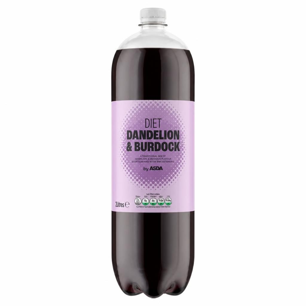 ASDA Diet Dandelion & Burdock 2 Litres