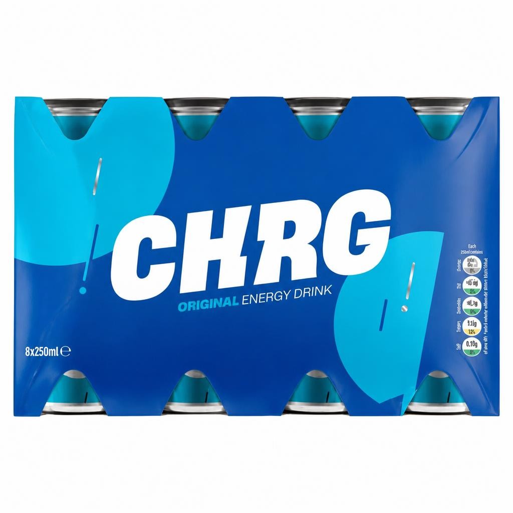 ASDA Chrg Original Energy Drink 8 x 250ml