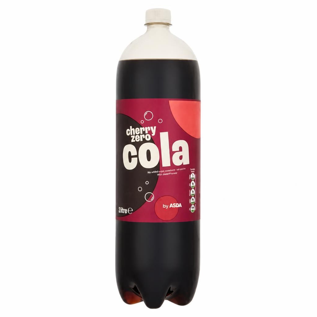 ASDA Cherry Zero Cola 2 Litres