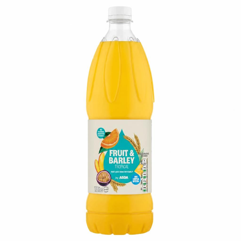 ASDA Fruit & Barley Tropical 1 Litre