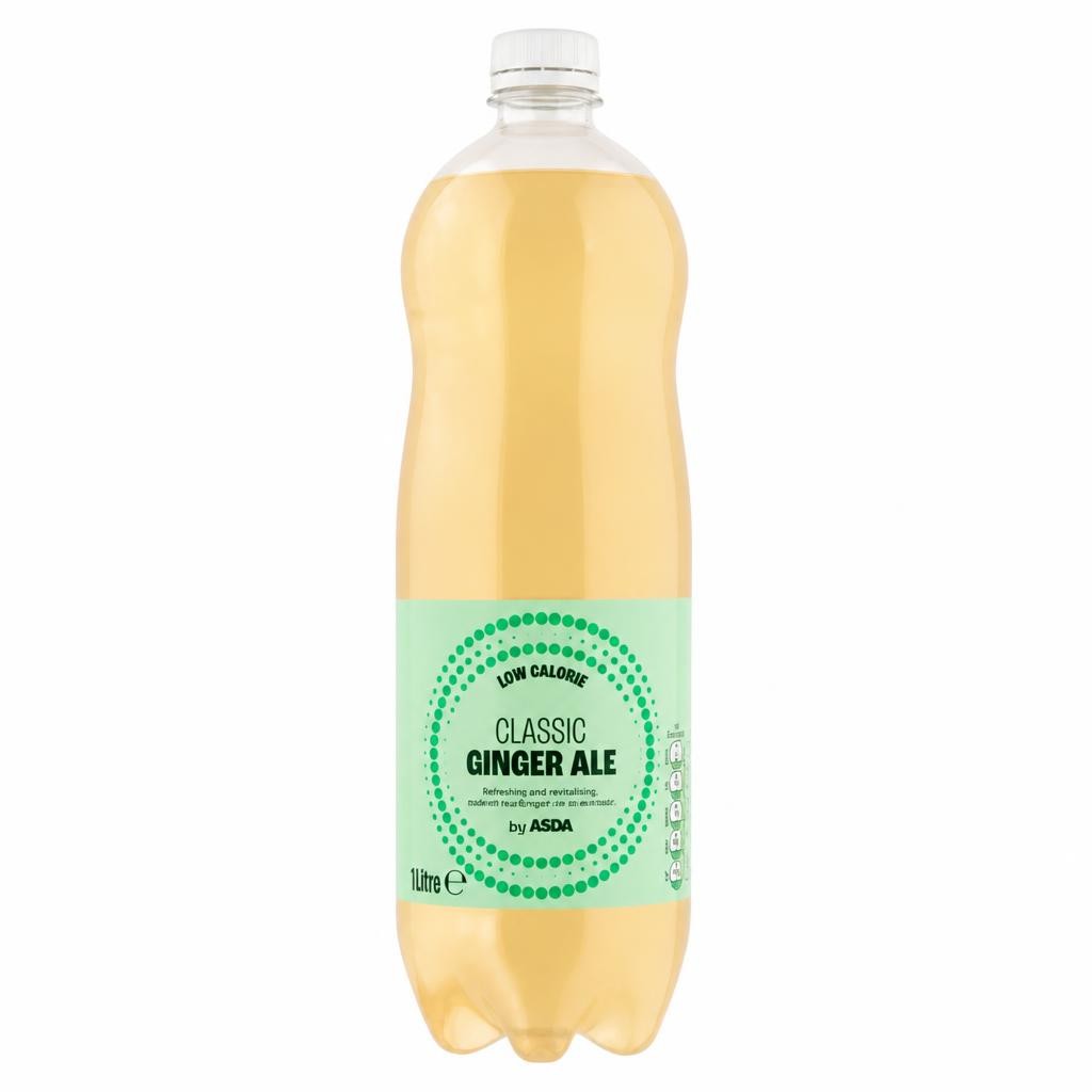 ASDA Classic Ginger Ale Low Calorie 1 Litre