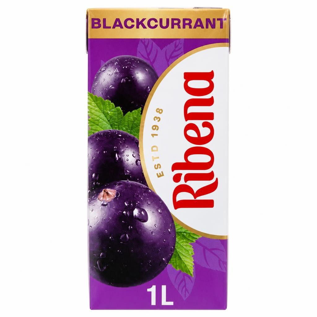Ribena Blackcurrant Juice Drink Carton 1L