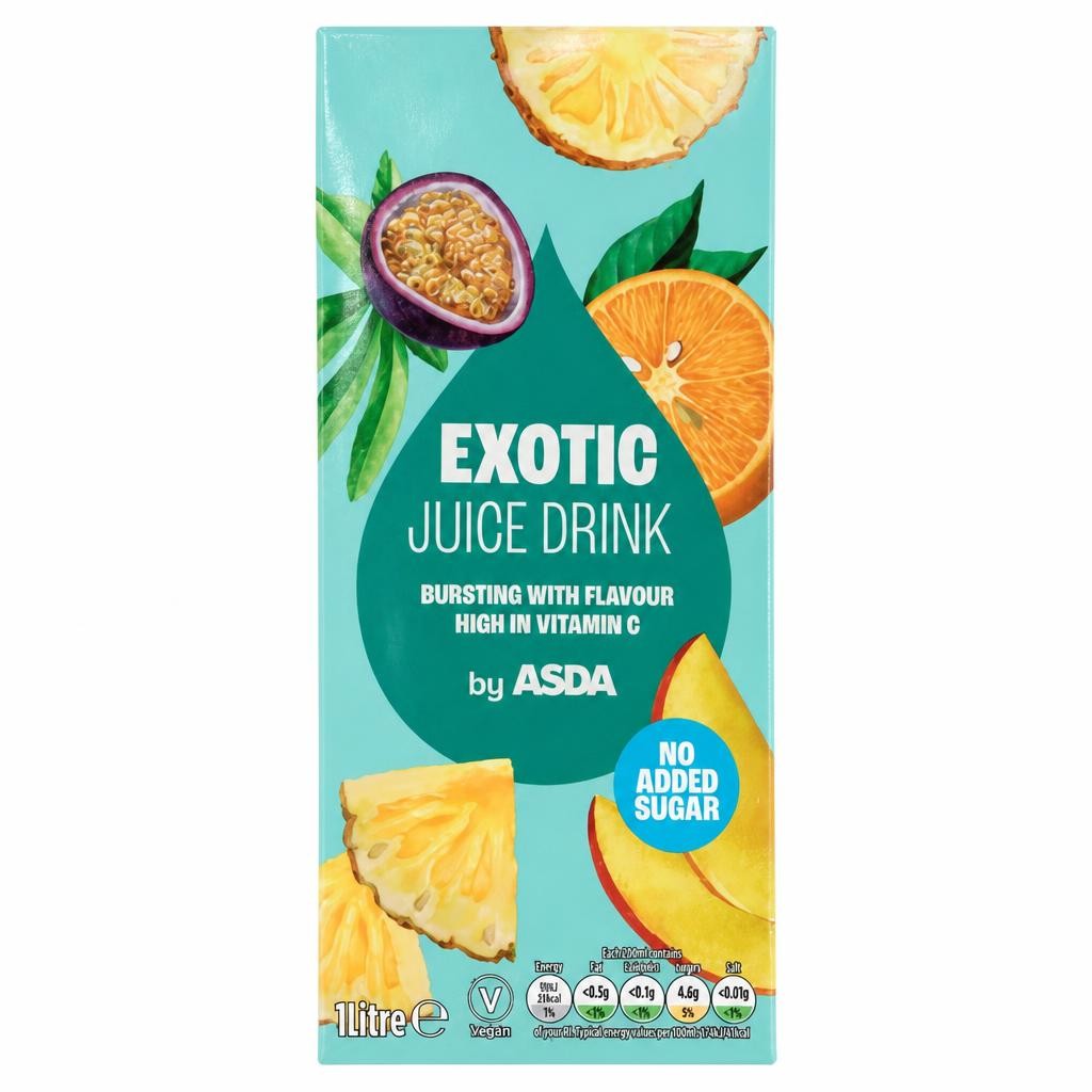ASDA Exotic Juice Drink 1 Litre