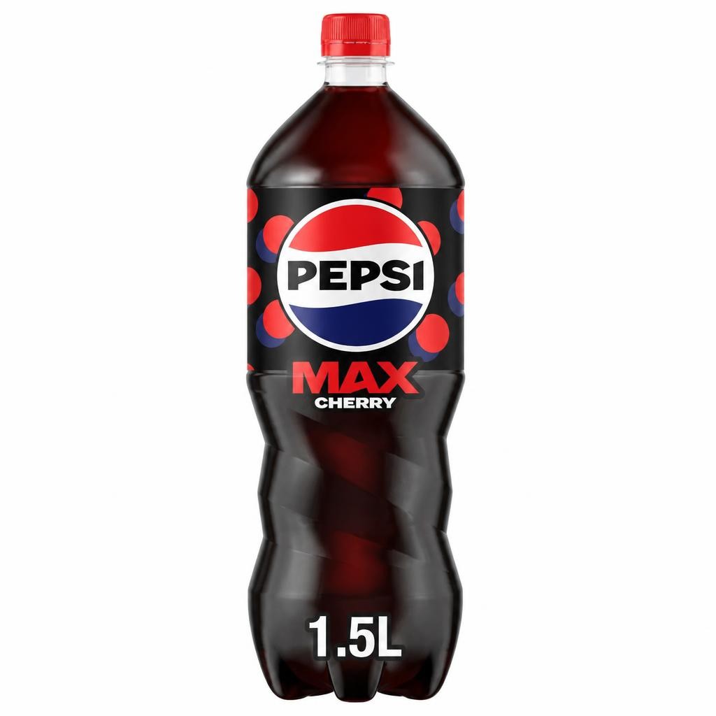 Pepsi Max Cherry No Sugar Cola Bottle 1.5L