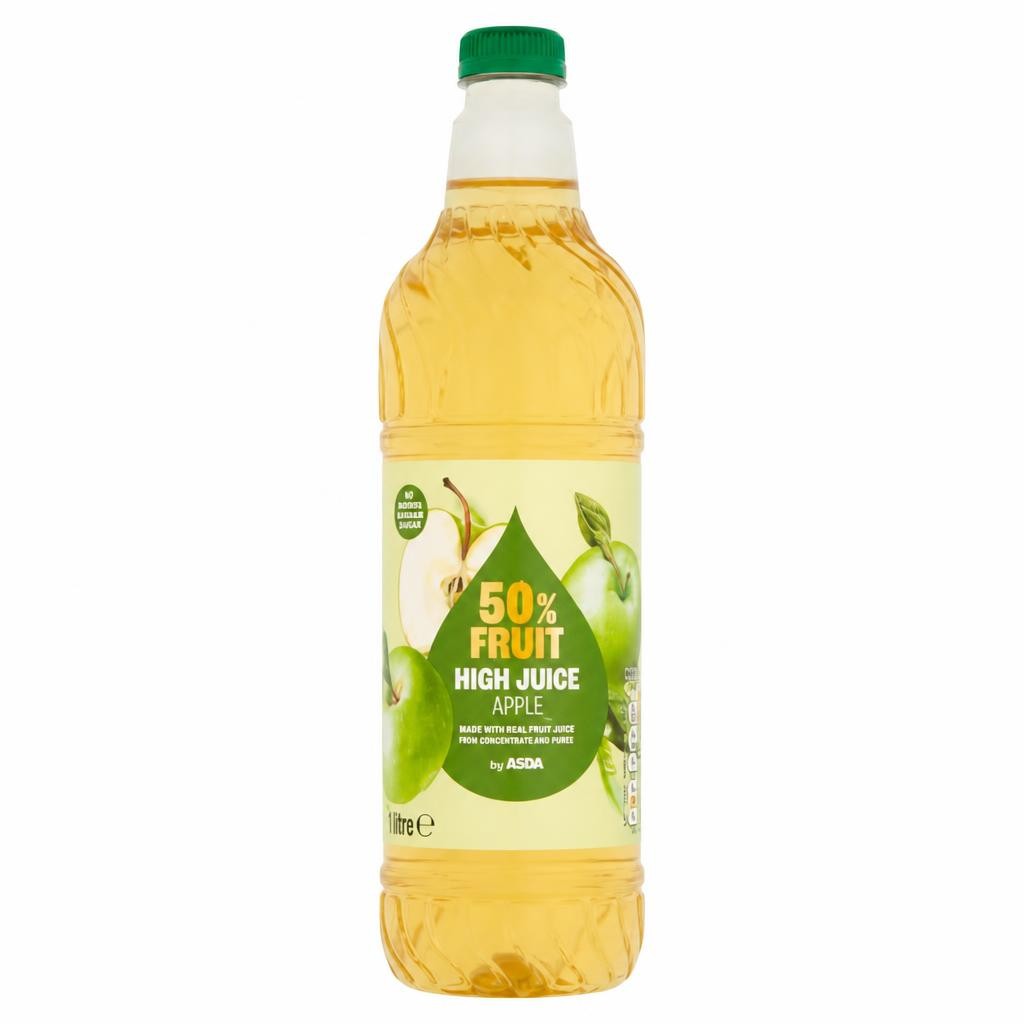 ASDA 50% Fruit High Juice Apple 1 Litre