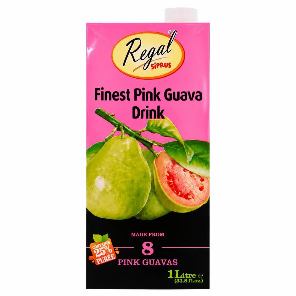 Regal Finest Pink Guava Drink 1 LItre
