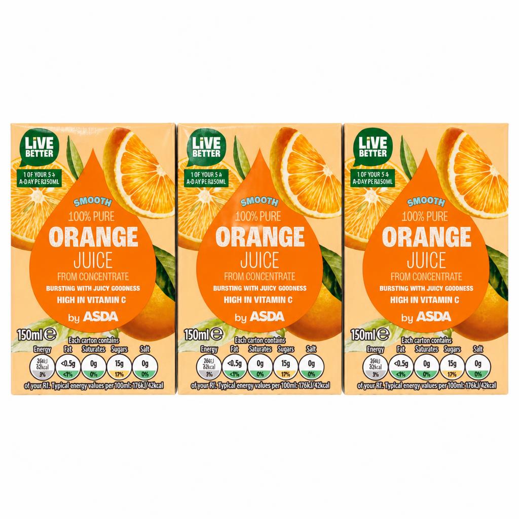 ASDA Orange Juice from Concentrate 150ml