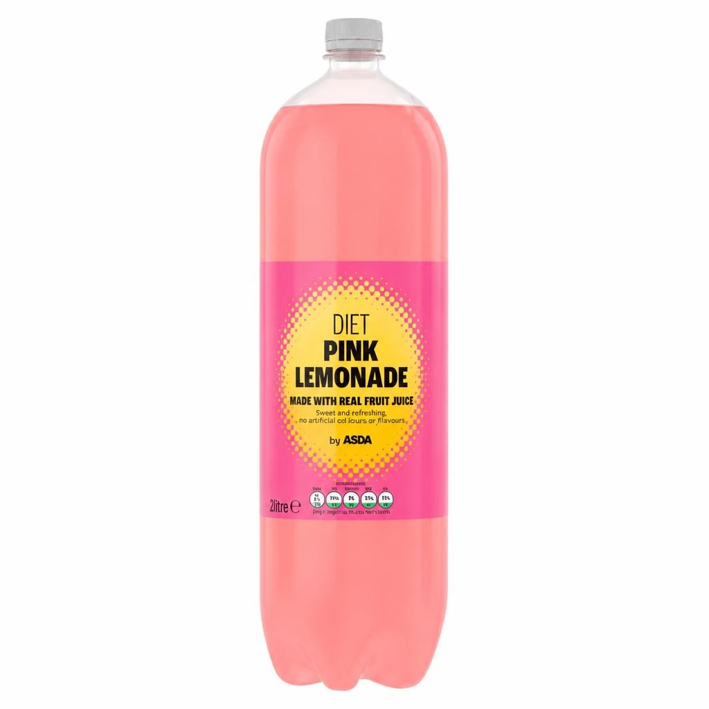 ASDA Diet Pink Lemonade 2 Litres