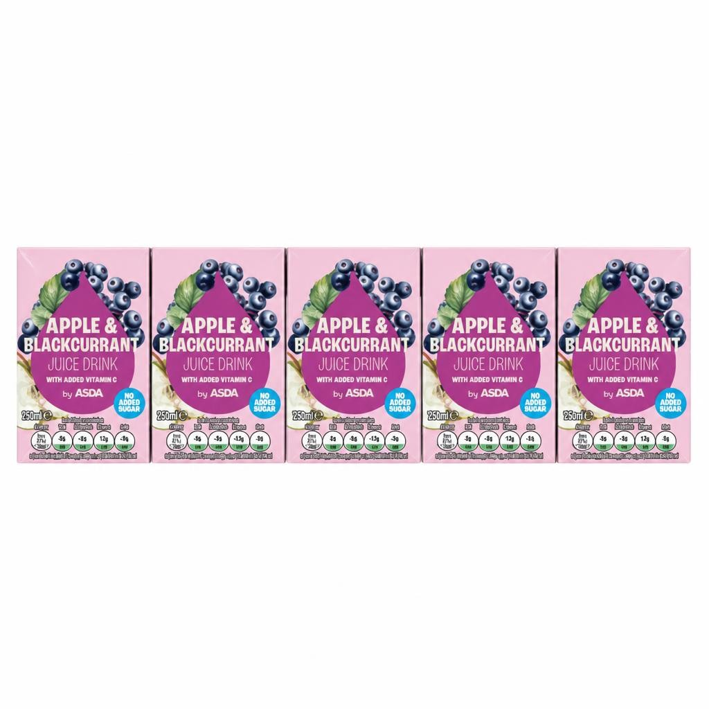 ASDA Apple & Blackcurrant Juice Drink 150ml