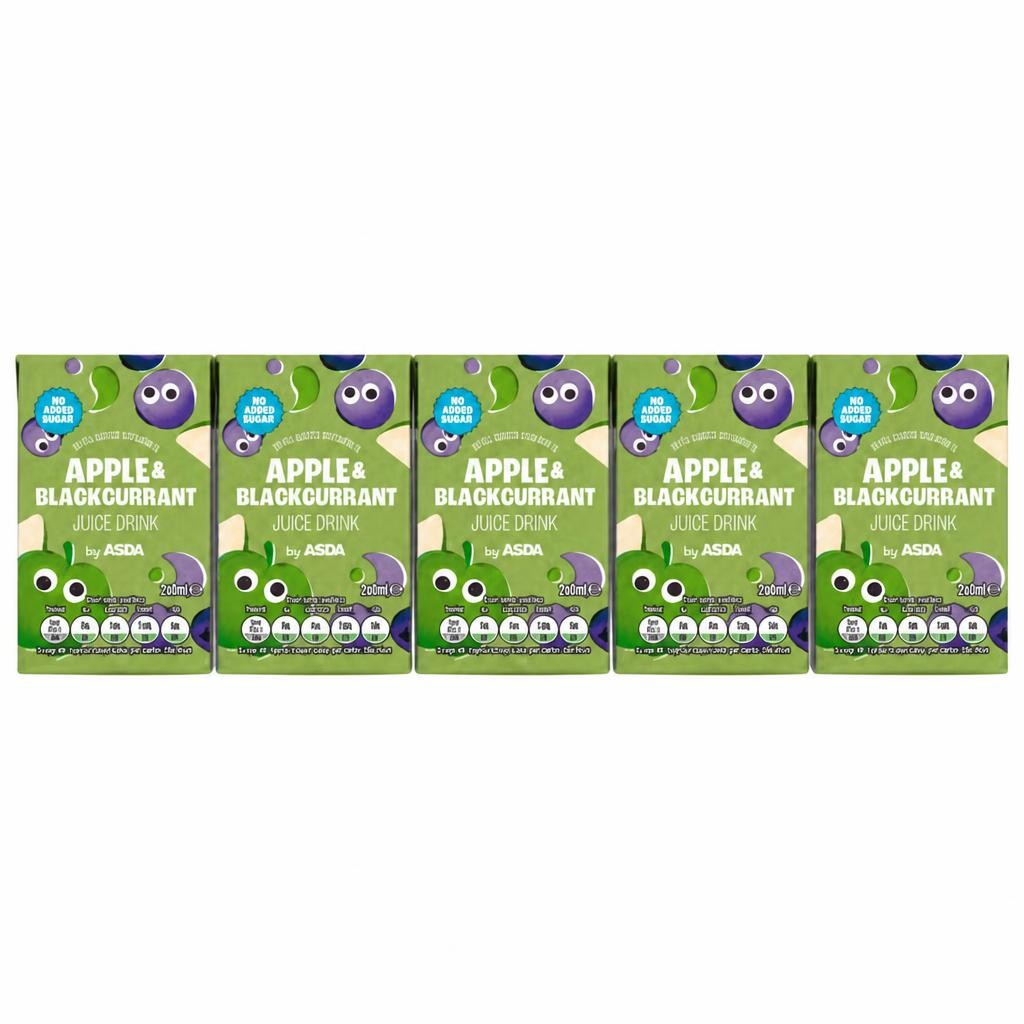 ASDA Apple & Blackcurrant Juice Drink 150ml