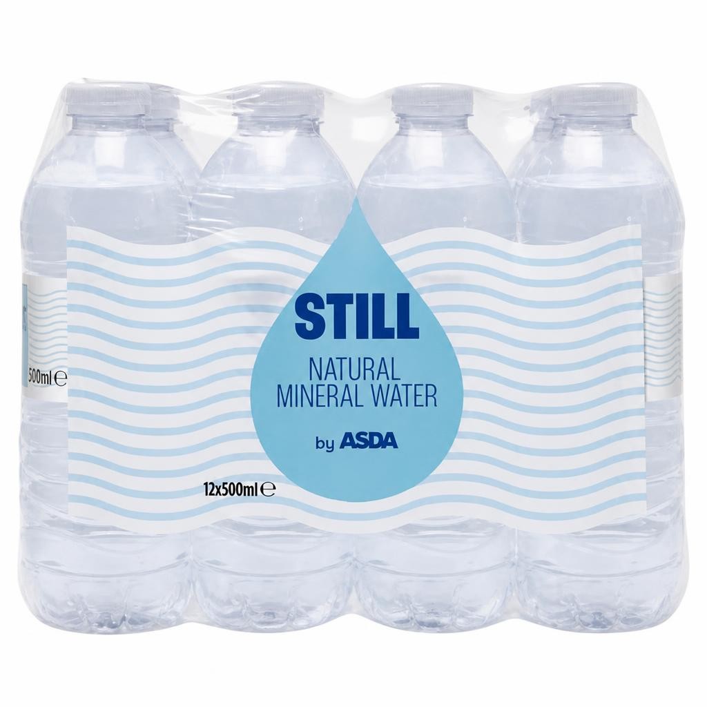 ASDA Still Natural Mineral Water 12 x 500ml