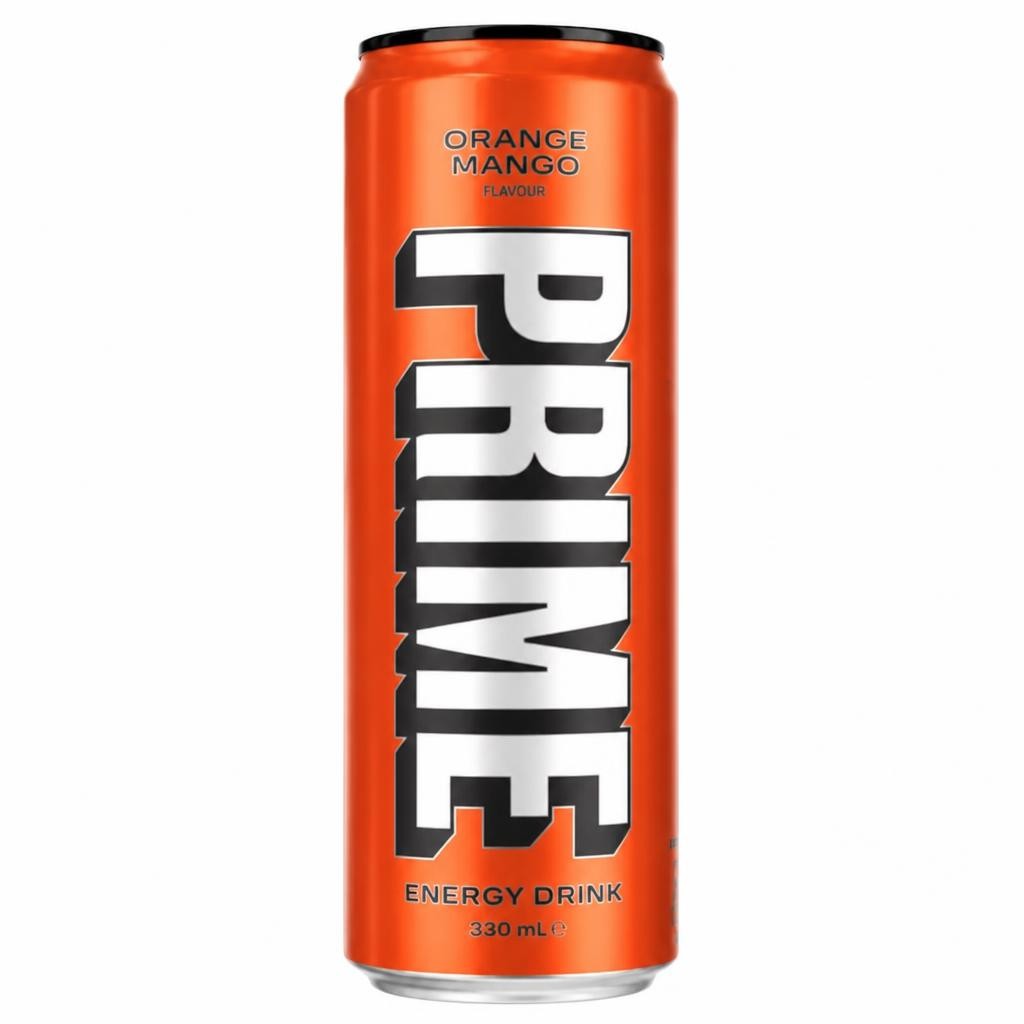 Prime Orange Mango Flavour Energy Drink 330ml