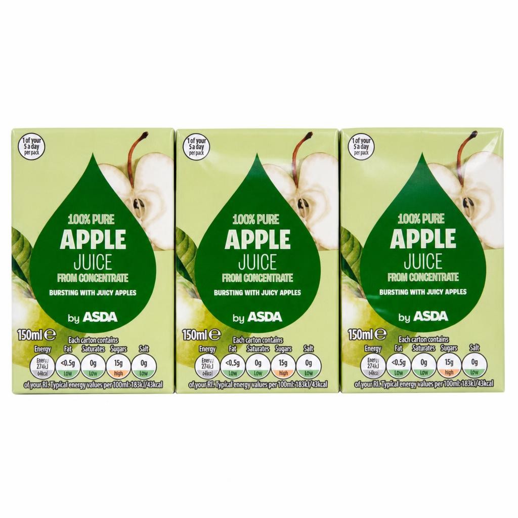 ASDA Apple Juice from Concentrate 150ml