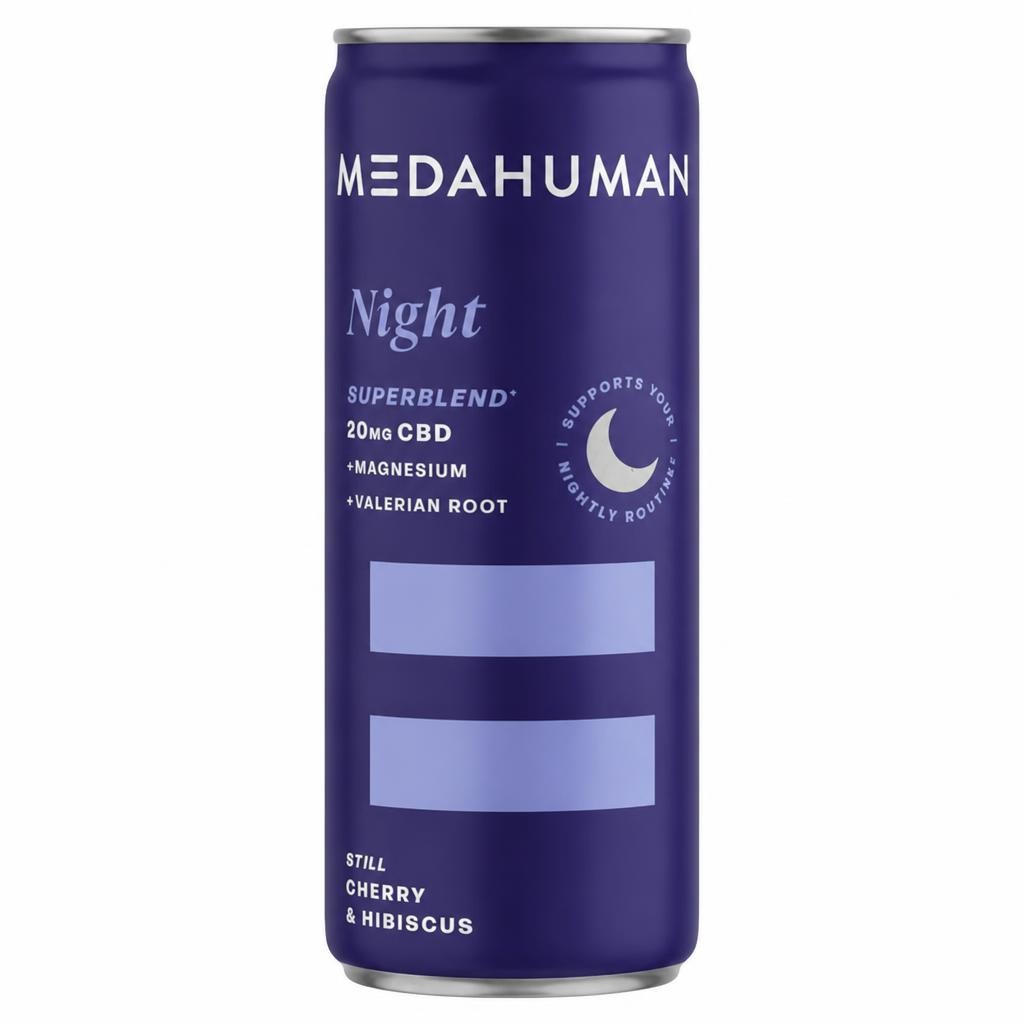 Medahuman NIGHT, Still 20mg CBD Drink (250ml)