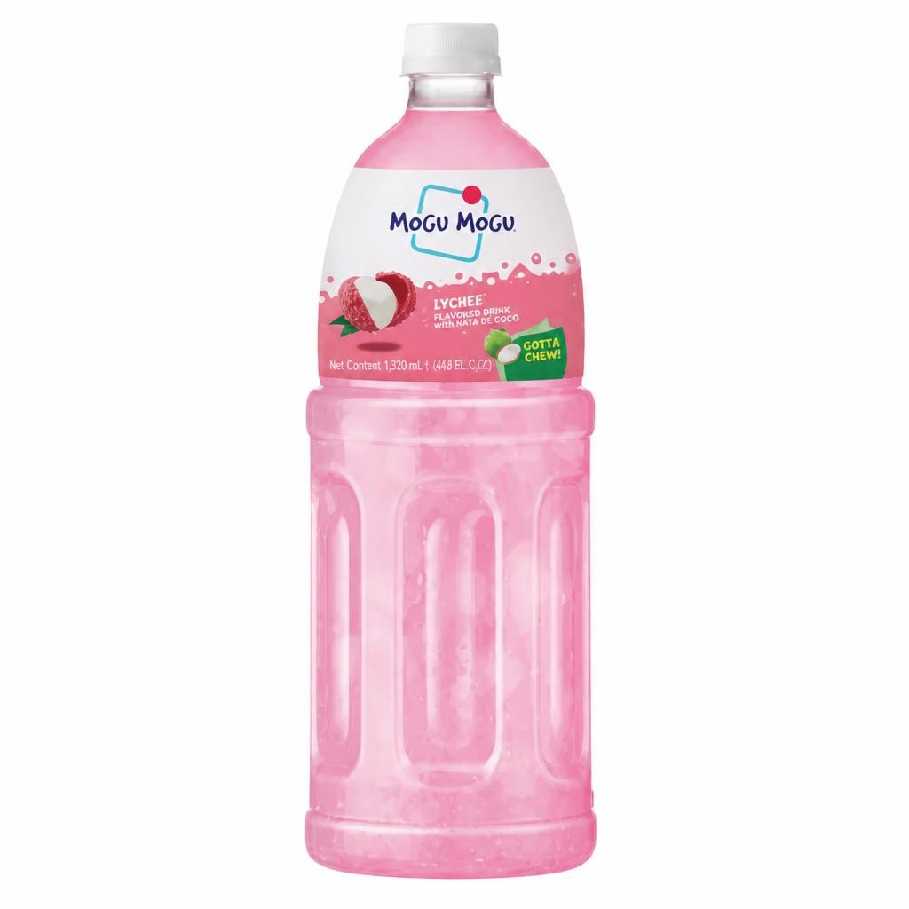 Mogu Mogu Lychee Flavoured Drink with Nata De Coco 1,000ml