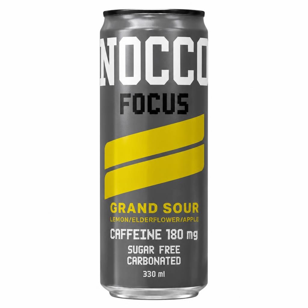 Nocco Focus Grand Sour Lemon/Elderflower/Apple 330ml