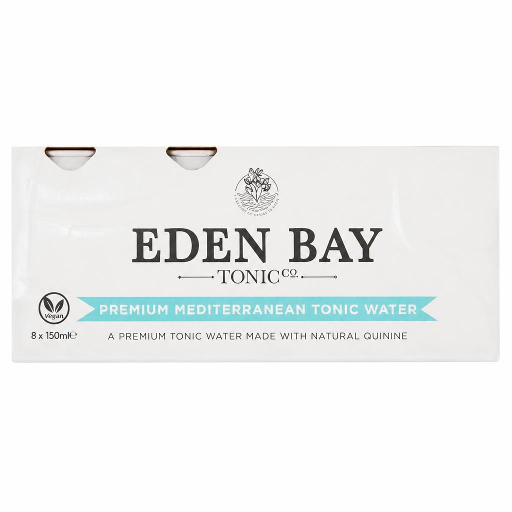 Eden Bay Premium Mediterranean Tonic Water 8 x 150ml