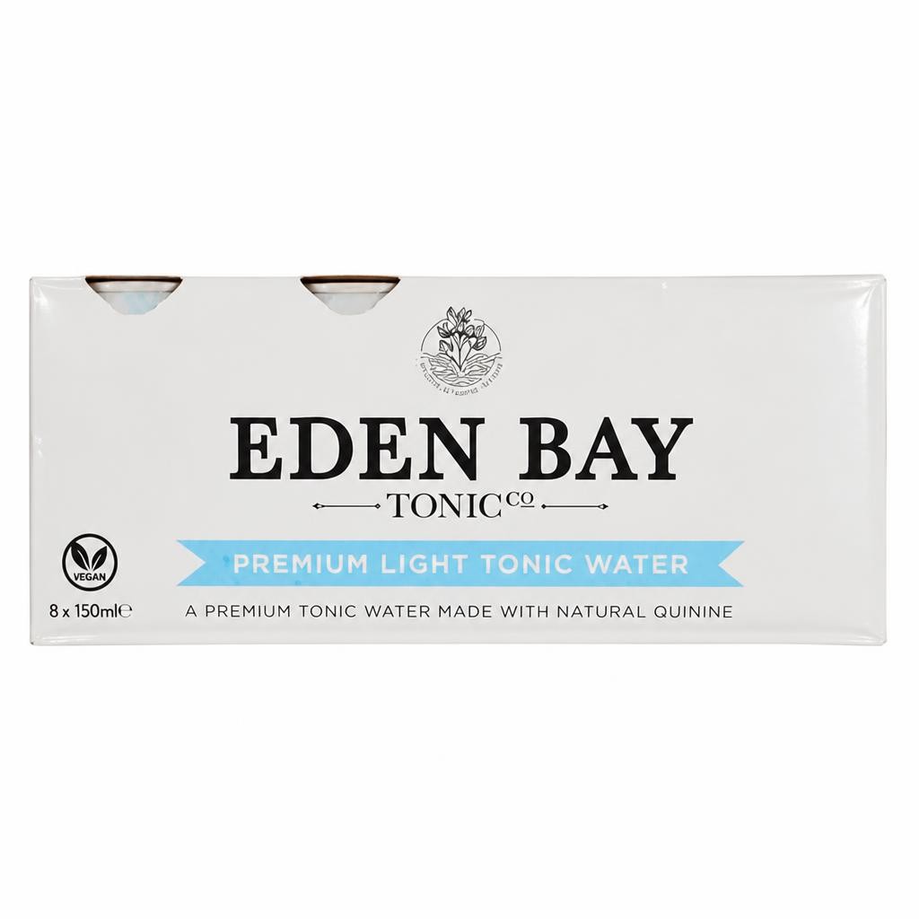Eden Bay Premium Light Tonic Water 8 x 150ml