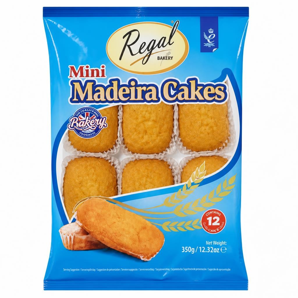 Regal 12 Mini Madeira Cakes 350g