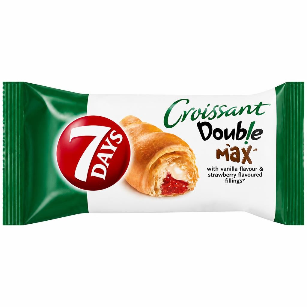 7 Days Strawberry Vanilla Croissant 80g