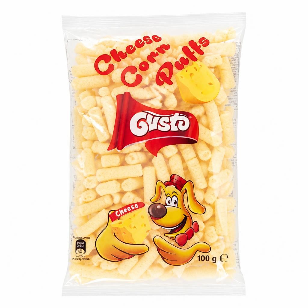 Gusto Cheese Corn Puffs 100g