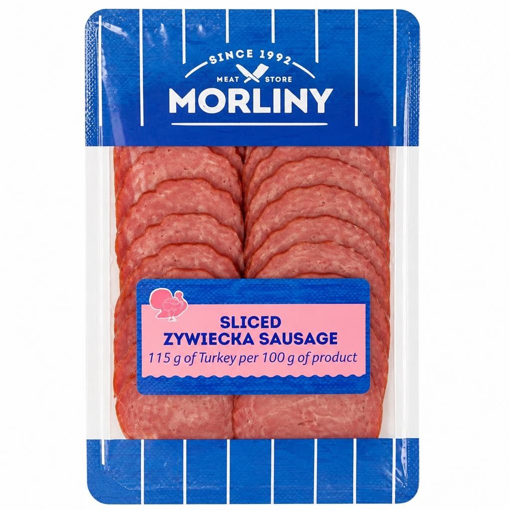 Morliny Sliced Zywiecka Sausage 90g