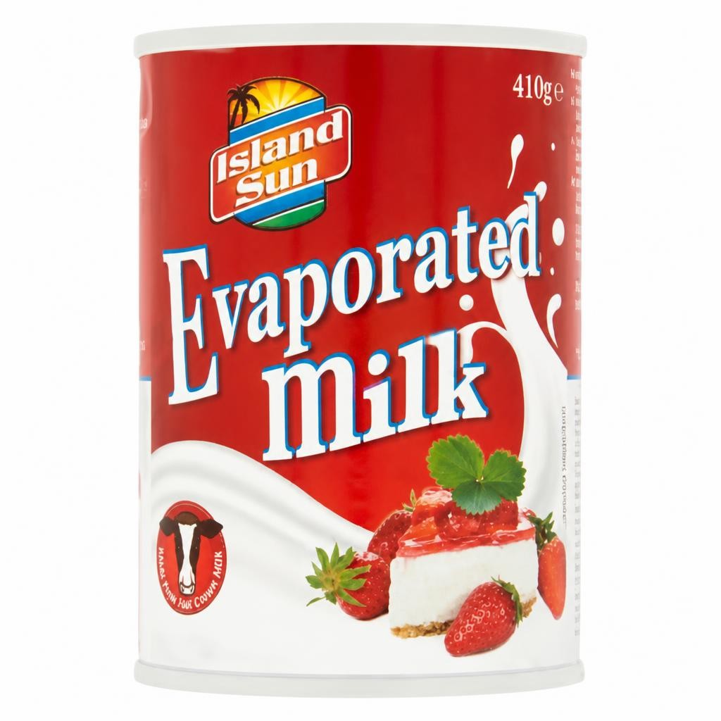 Island Sun Evaporated Milk 410g