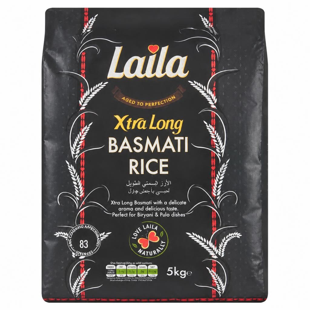 Laila Xtra Long Basmati Rice 5kg