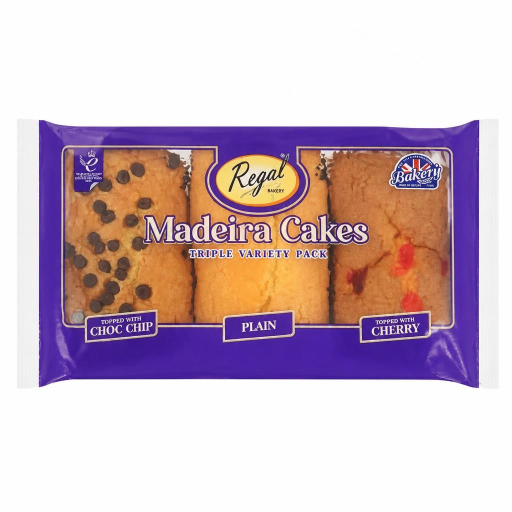 Regal Madeira Cakes Triple Variety Pack