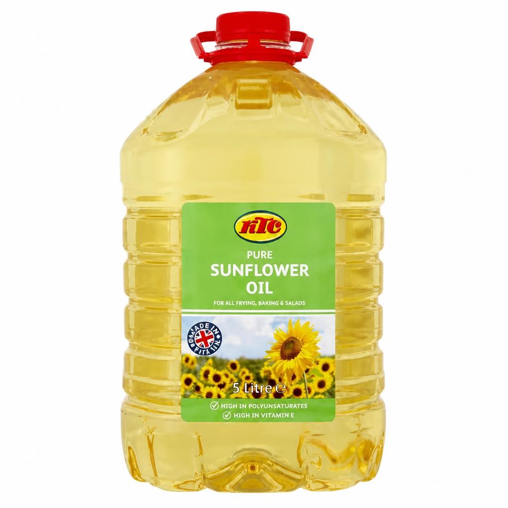 KTC Pure Sunflower Oil 5 Litres