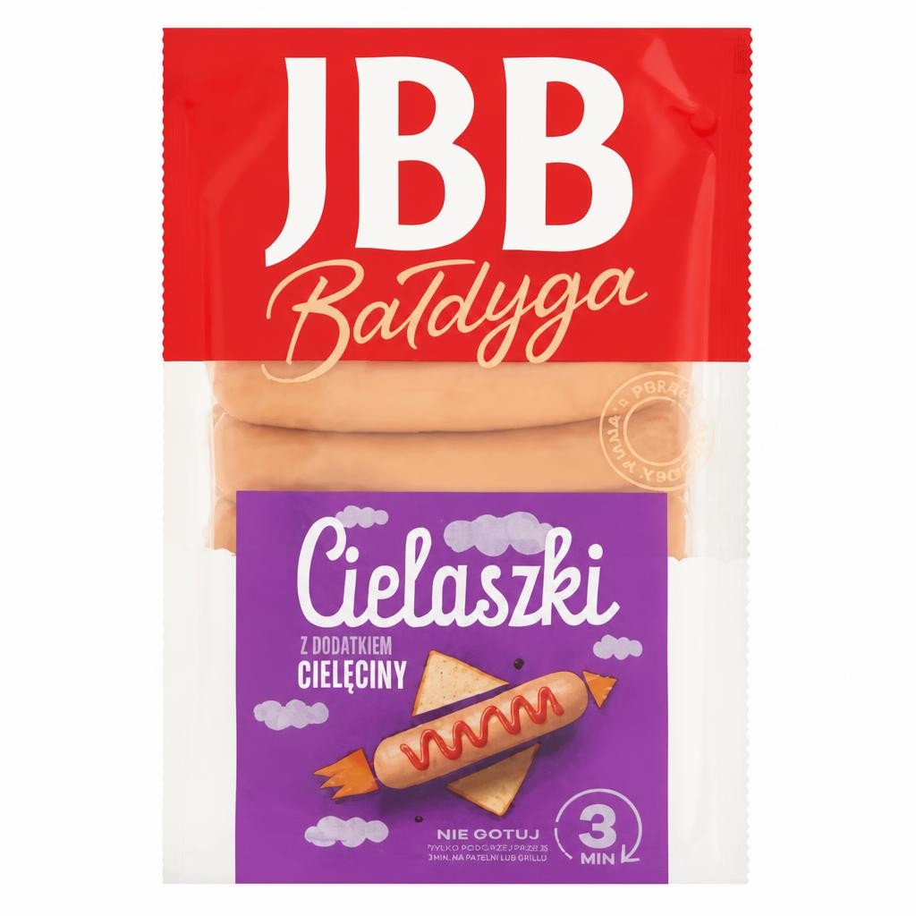 JBB Hot Dogs with Veal 0.400kg