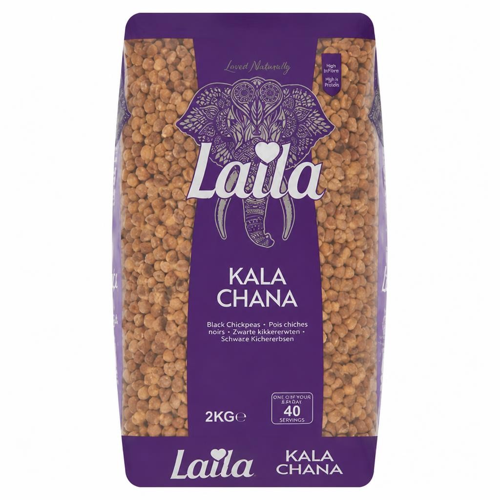 Laila Black Chickpeas 2kg