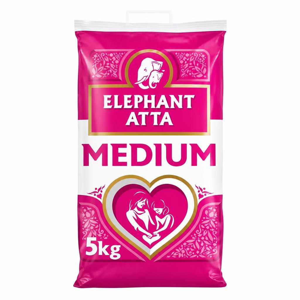 Elephant Atta Medium Chapatti Flour 5kg